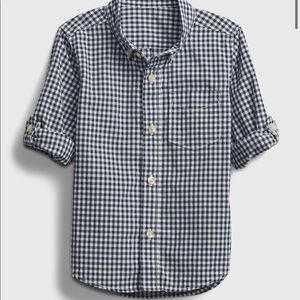 Gap Toddler Gingham Print Shirt